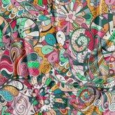Multi Color Zara Abstract Fabric Supplier online